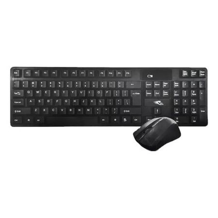 Kit Teclado  Mouse Inalámbrico Bluetooth 2.4G