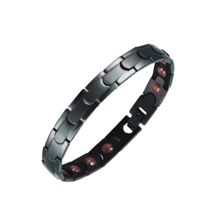 Pulsera Magnética Saludable Titanio con Infrarrojo Lejano x 20 cm