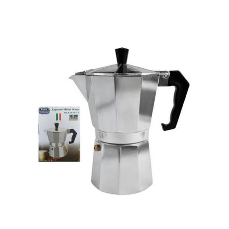 Cafetera Italiana de Aluminio para 12 Tazas - Moka Clásica