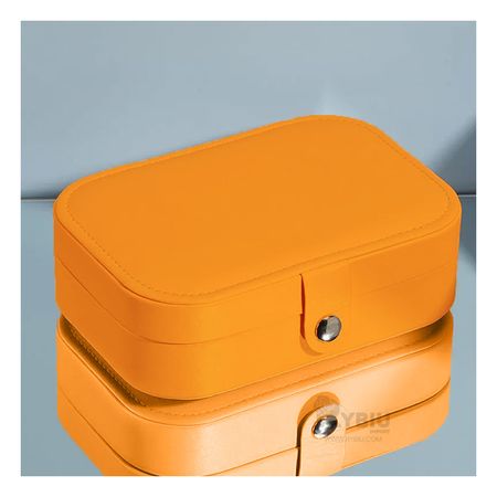 Joyero Elegante y Practico para Transportar en Naranja