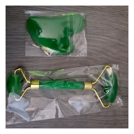 Set 3 de Limpieza Facial Plastico de Color Verde