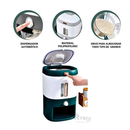 Barril Abastecedor de 10 kg Verde Y+Envoltorio de Regalo