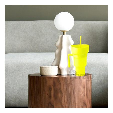 Vaso para Liquidos en Color Amarillo Y+Regalo Stickers