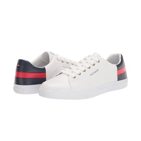 Zapatillas Tommy Hilfiger Laddin Original Color Blanco Unisex  Talla 38.5