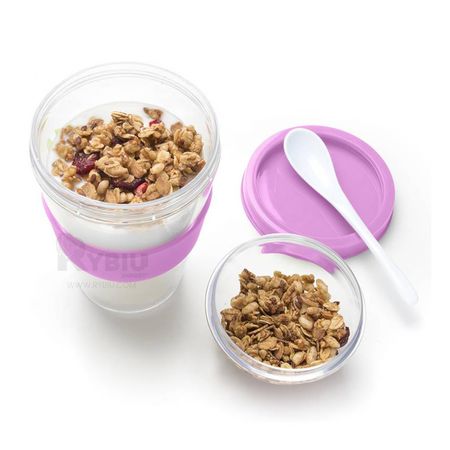 Taza Minimalista de 350ML en Rosado Y+Gift Stickers