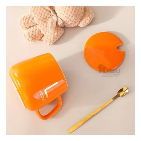 Set Calentador Multifuncional Naranja Y+Papel de Regalo