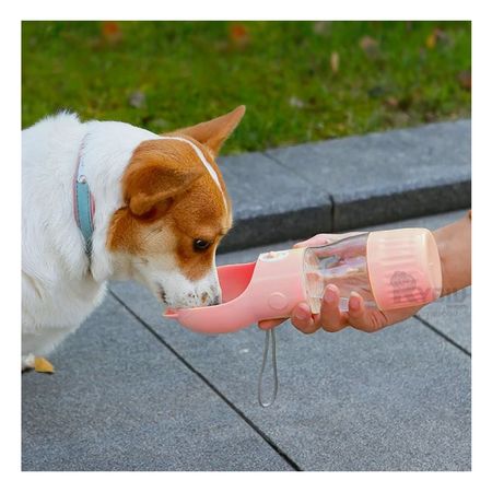 Dispensador de Agua en Forma de Gato en Tono Rosado