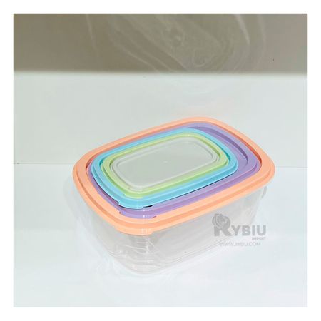 Set de Taper Plastico de 5 Piezas en Multicolor Y+Agendita