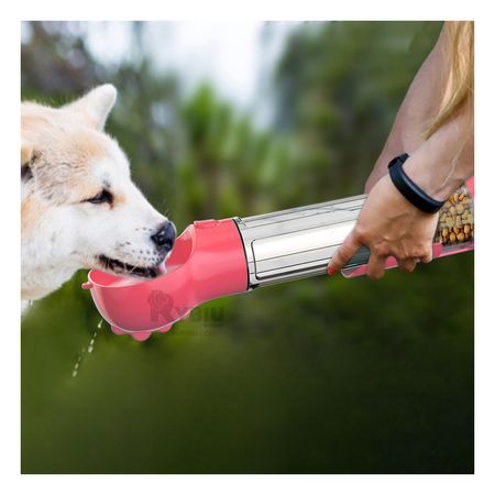 Botella Contenedora de Alimentos y Bolsas Rosado Y+Regalo Agendita