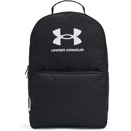 Mochila Under Armour Loudon, Negro-Blanco, diseño con tecnología UA Storm.