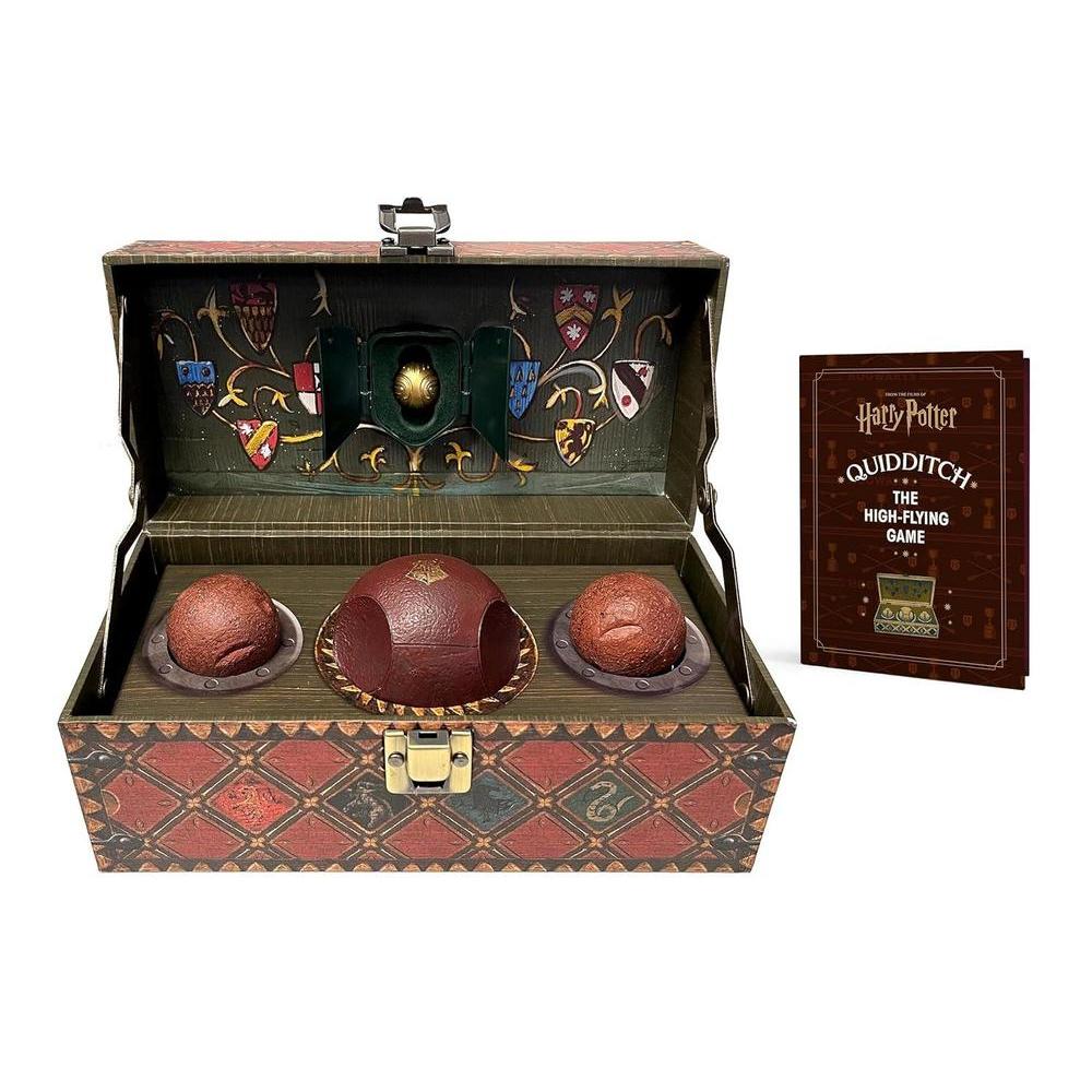 Set Quidditch Harry Potter con Snitch dorada removible. Edición revisada.