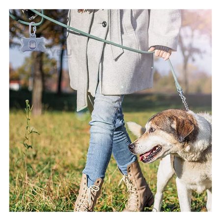 Bolsa para Heces de Perro en Gris Y+Papel de Regalo