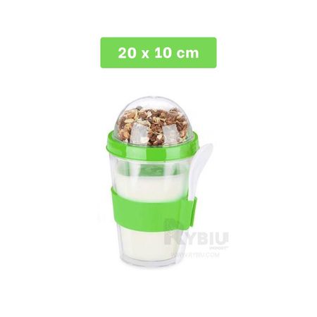 Pocillo Versatil de Verde Limon Y+Regalo Ligas para Peinar