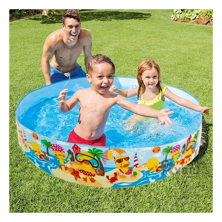 Piscina Mediana Linda en Multicolor Y+Regalo Stickers
