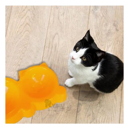 Plato con Doble Compartimiento en Amarillo Y+Regalo Agendita