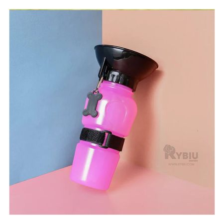 Envase para Beber Agua Util Color Rosado Y+Post-it Adhesivos