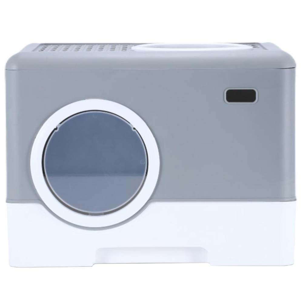 Arenero de Gato COOL CAT con Puerta Gris