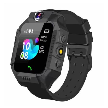 Smartwatch para niños Q19 Negro con Tarjeta Sim y Rastreador