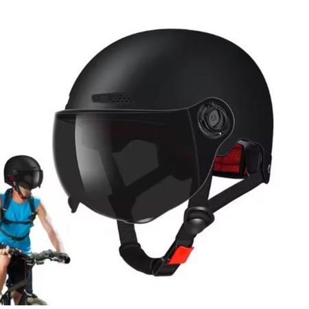 Casco para Deportes Generico Polarizado Negro