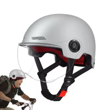 Casco para Deportes Generico Gris Transparente