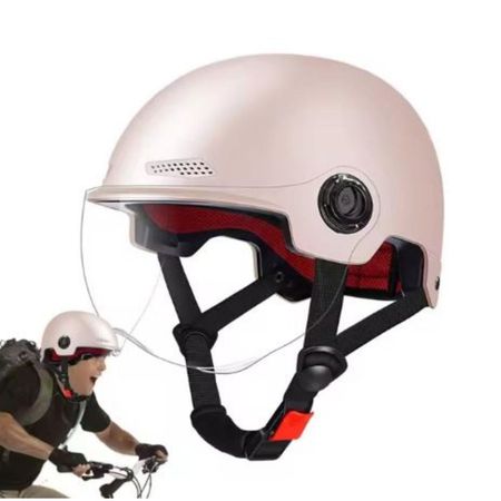 Casco para Deportes Generico Rosa Transparente