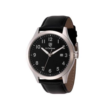 Reloj Analogo S. Coifman Original SC0544 Color Negro para Hombre