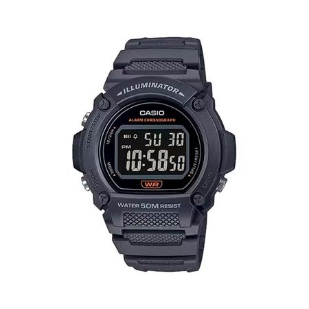 Reloj Digital Casio Original para Hombre Serie W219H-8BVCF en Resina Azul Oscuro