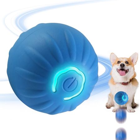 Pelota Interactiva para Perros Juguete de Rebote Azul d5.2