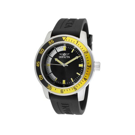 Reloj Analogo Invicta 12846 Specialty Original Color Negro Para Hombre