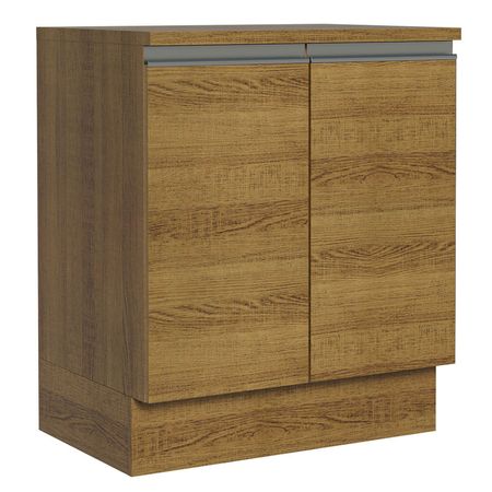 Mueble de Cocina 2 Puertas Glamy 70 cm Marrón