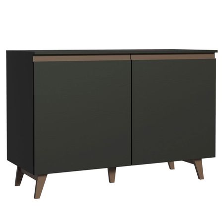 Mueble de Cocina 2 Puertas Reims 120 cm Negro