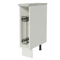Mueble de Cocina Portacondimentos 20 cm Glamy y Agata Blanco