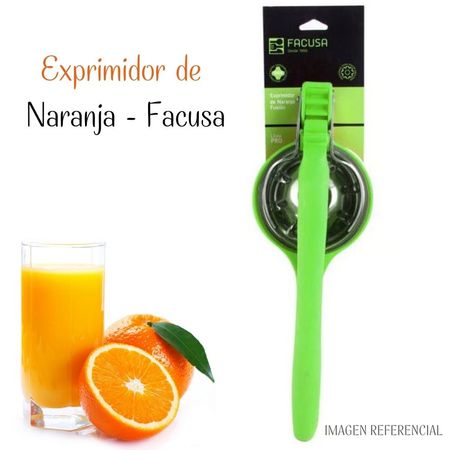 Exprimidor de Plastico para Naranja Facusa - VERDE