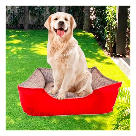 Cama Talla XL para Perros de Color Rojo Y+Agendita