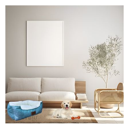 Cama para Perro de Color Verde Hade y Perla Talla M