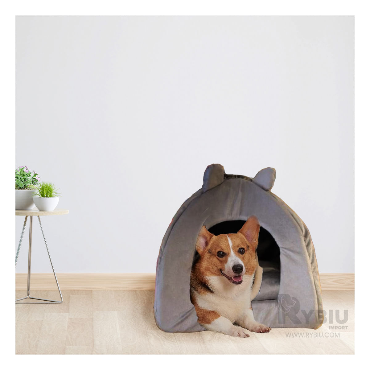 Cama Resistente con Diseño Iglu Talla M de Plomo Y+Agendita