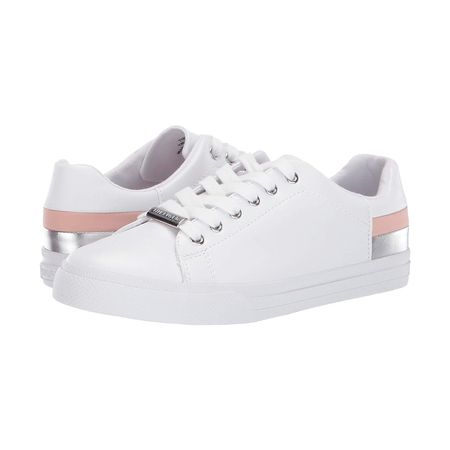 Zapatillas Tommy Hilfiger Laddi 2 Original Color Blanco y Rosado Para Mujer Talla 40