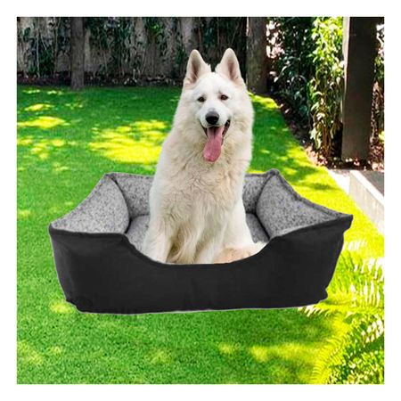 Cama Talla XL para Perros de Color Negro Y+Regalo Agendita