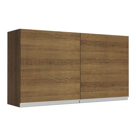 Alacena de Cocina 2 Puertas Glamy 120 cm Marrón