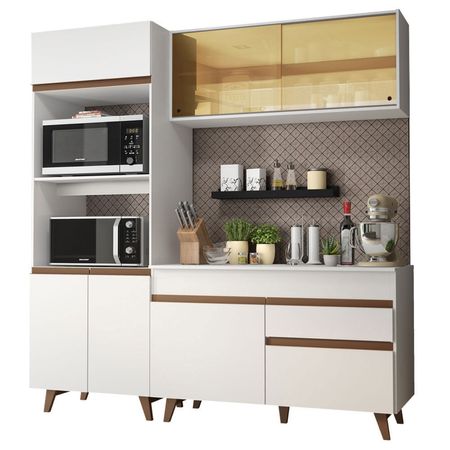 Mueble de Cocina Integral Reims 190 cm Blanco 02