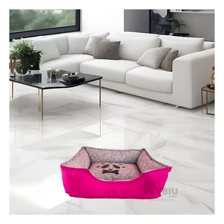 Cama Lavable de Perro Talla L Color Fucsia Y+Papel de Regalo