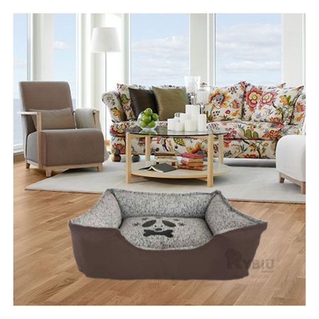 Cama para Perro Talla L de Color Marron