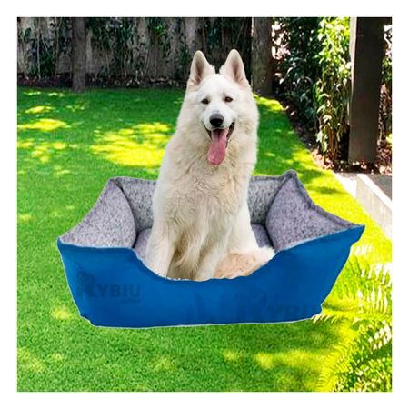 Cama para Perro Hipoalergica de Talla XL Color Azul