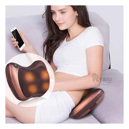 Almohada Inteligente de Cuello y Hombros Marron