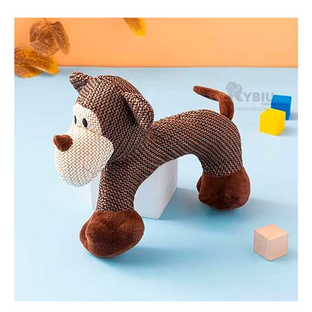 Peluche con Musica para Perros de Color Marron