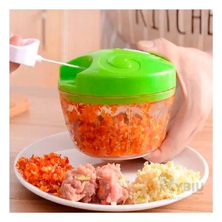 Picatodo de Frutas y Verduras de Color Verde Y+Stickers