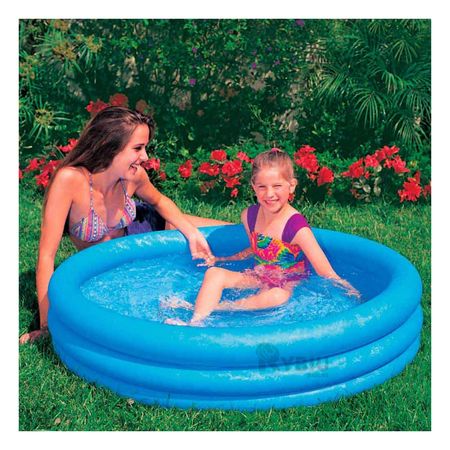 Piscina con Bordes Suaves en Azul Y+Papel de Regalo
