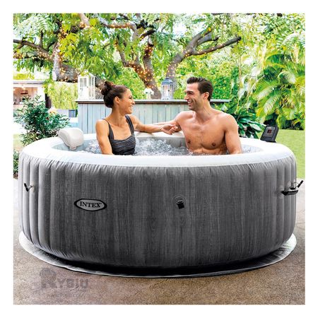 Spa Piscina Transportable en Color Gris Y+Regalo Agendita