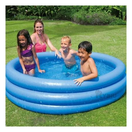 Piscina de Juegos Acuaticos deNiño en Azul Y+Regalo Stickers