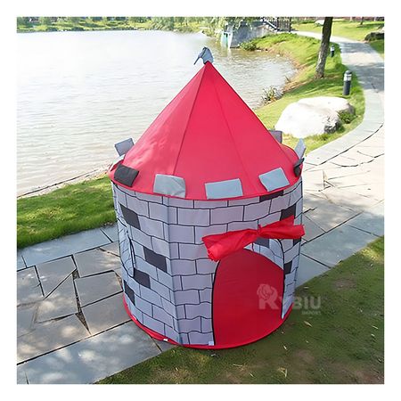 Carpa Ideal para Niño en Color Rojo Y+Papel de Regalo